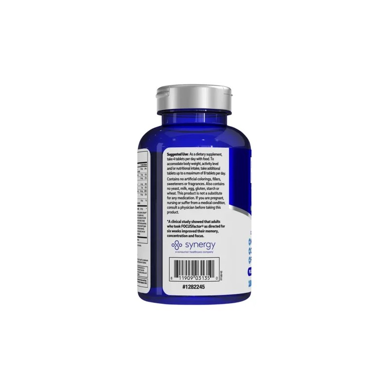 Factor de Concentracin Vitaminas Memoria Suplemento Synergy 180 Tabletas