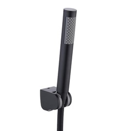 KES Handheld Shower Head with Extra Long Hose Shower Wand Holder Set Stainless Steel Hand Shower Matt Black, LP150-BK