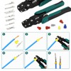 812Pcs Pin Connector Kit with Crimping Pliers - Terminal Pin