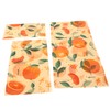 Healvian 3sheets Beeswax Food Wraps Reusable Fresh-Keeping Cloths for Food