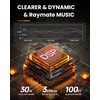 Raymate Bluetooth Speaker, 30W Deep Bass TWS Pairing Stereo Sound