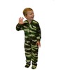 Big Feet Pjs Big Boys Kids Camo Fleece Onesie Footed