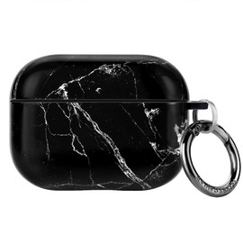 Velvet Caviar Compatible with AirPods Pro Case 2nd and 1st Generation - Cute Protective Hard Cover for Women - Black Marble