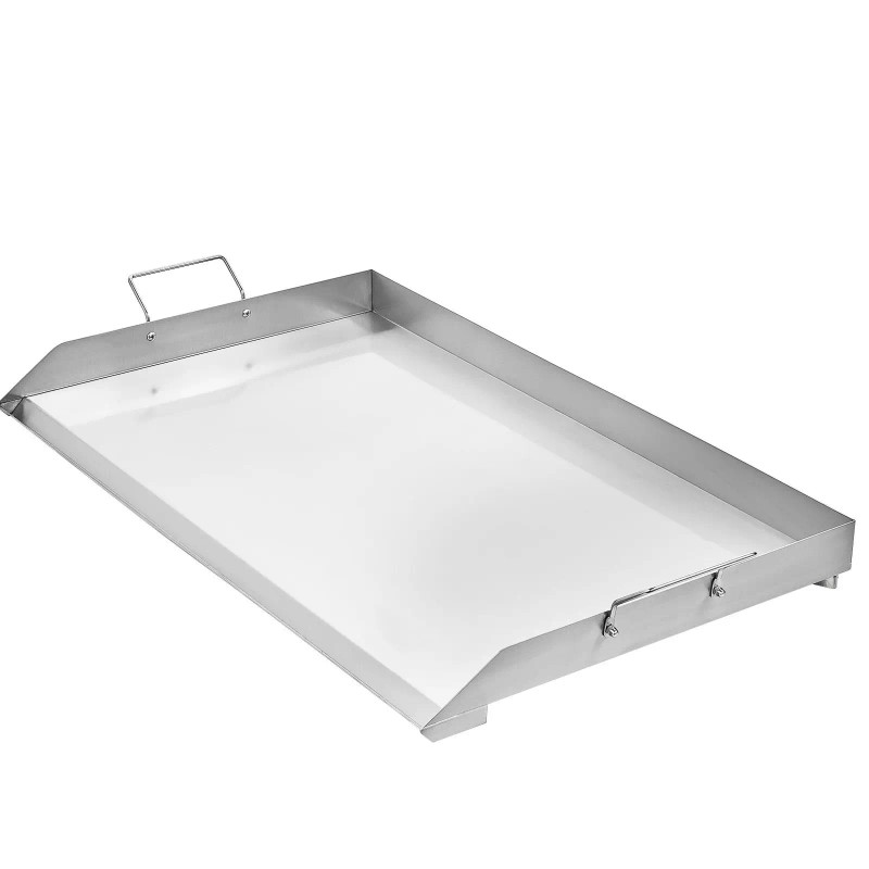 Universal 36x22 Inch Stainless Steel Flat Top Rectangular Gas Grill