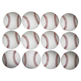 Novel Merk Baseball Circle Teacher Decorations Small Refrigerator Magnet Set Miniature Design (12 Pieces)