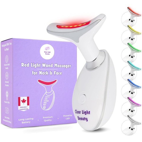 Red Light Therapy Device – 7 Color LED Facial and
