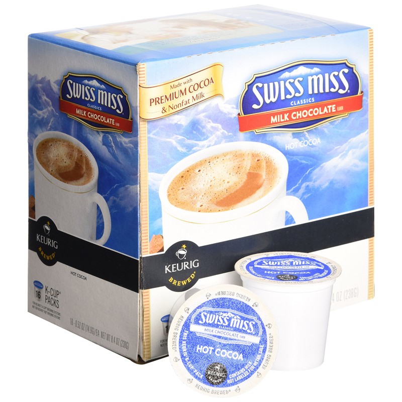 Swiss Miss Hot Chocolate K-Cup16- 0.52 oz/ EA, NET WT
