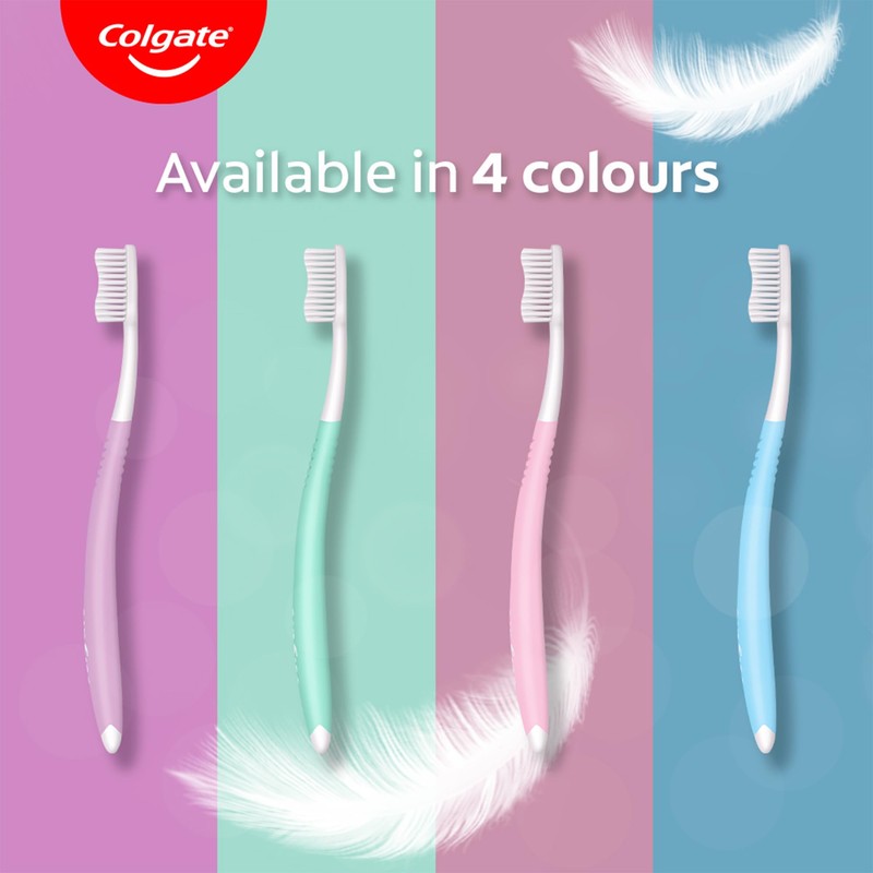 Colgate Toothbrush Sensitive, Pack of 4 Brushes