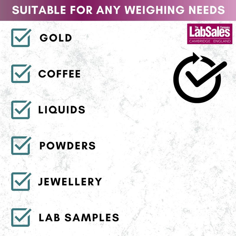 Labsales Academy Basic Laboratory Digital Weighing Scales, Mini Analytical Lab