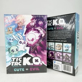 Tee Turtle TIC TAC K.O. CUTE VS. EVIL | 2-4 PLAYER CARD GAME | SEALED (15 AVAILABLE)