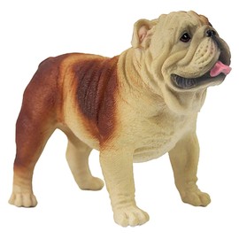 Ciieeo Simulated Dog Model Plastic Cartoon Dog Figurine for Home Office and Outdoor Use for Collecting and Gifting