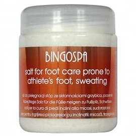 BINGOSPA Salt for Athlete's Foot and Sweating Feet 2-in-1 550 g