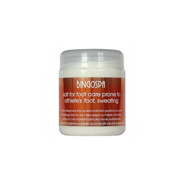 BINGOSPA Salt for Athlete's Foot and Sweating Feet 2-in-1 550 g