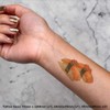 4 x 'Salmon Nigiri Topped with Ikura' Temporary Tattoos -