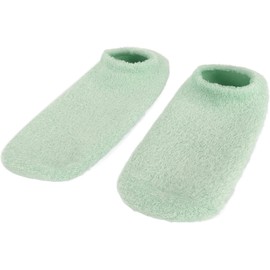 ZJchao Calcetines para Cuidado de los Pies, Invierno Hidratante Elimina la Piel Agrietada, Evita Resbalones Máscara de Gel Reutilizable para Pies, Calcetines de Gel Spa para Reparar