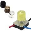 Zing Ear ZE-116C 3 Way 3 Wire Rotary Lamp Switch