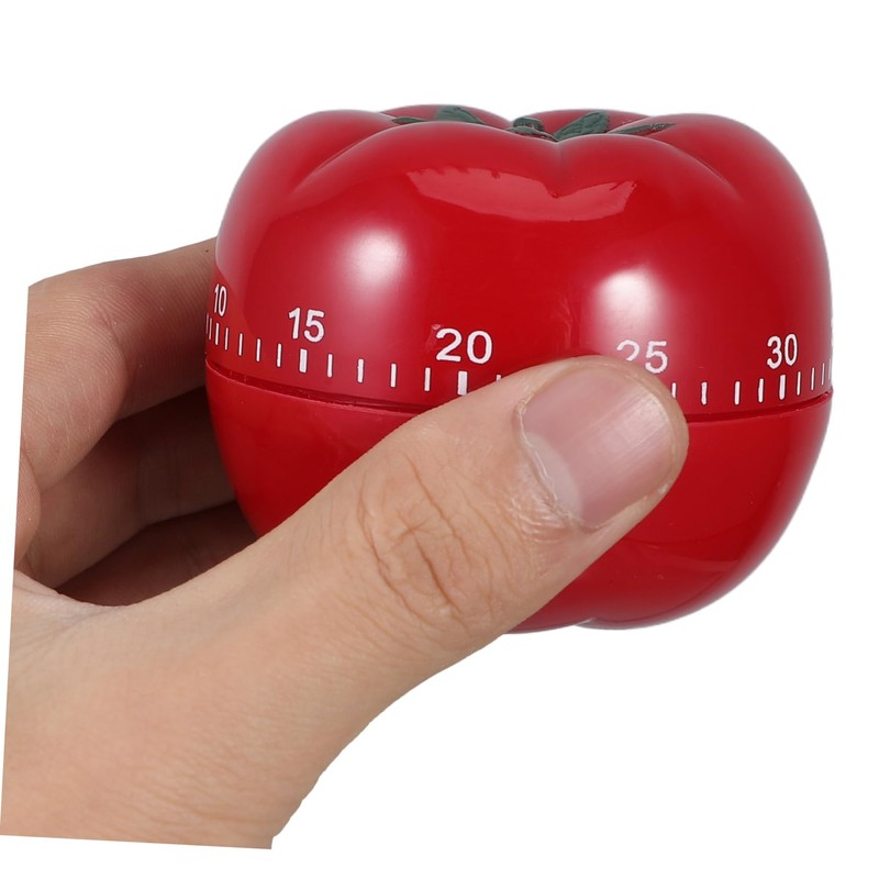 ULTECHNOVO 2pcs Cute Mechanical Kitchen Timer for Cooking Baking Strawberry