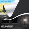 Motorized Roller Blinds with Remote Control【Solar Panel Included】 100% Blackout
