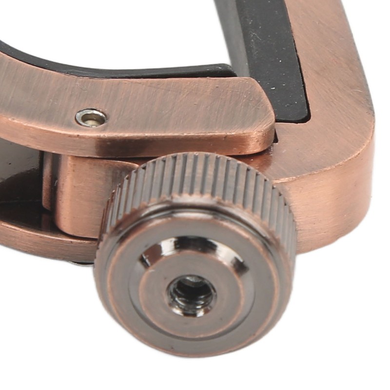 Metal Spring Capo Tone Adjustment Tool for Ukulele Acoustic Guitar