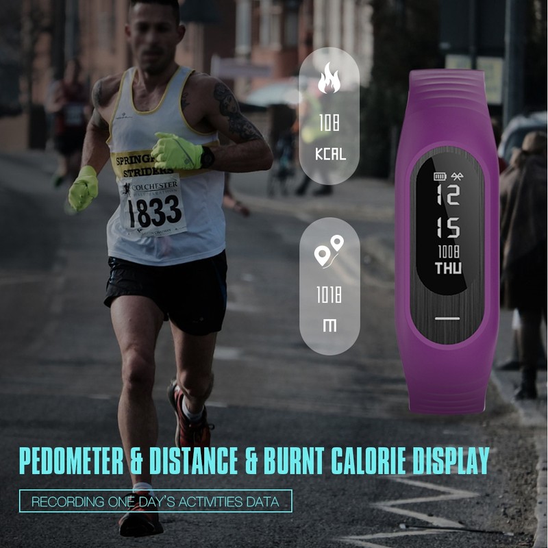 B15P Smart Bluetooth Sporting Waterproof Bracelet Fitness Tracker Matched With