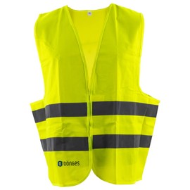 Dönges Safety Vest EN ISO 13688, EN ISO 20471, Bright Yellow, Fire Brigade (Signal Vest EN471 Safety Vest)