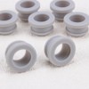 Comidox 8Pcs Snap-in Rubber Grommet Hole Plugs Heat-Resistant Sealing Caps