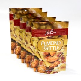 Almond Brittle Snack Bags, 3.5 oz (5 count)