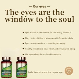 Supports Eye Strain-for Macular HeaIth and Dry Eye-2 Pack B