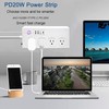 ZigBee Power Strips Surge Protector, USB C Power Strip 20W,