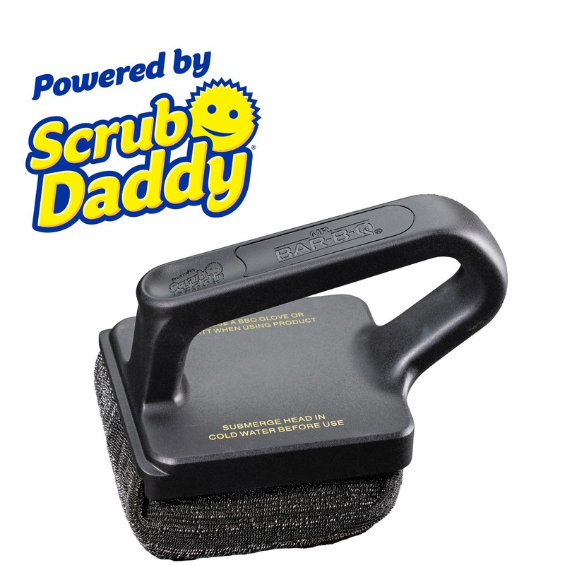 Mr. Bar-B-Q Bristle Free Large Steam Clean Griddle Brush Powered