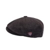 ZRWASKA® Mens Flat Caps UK 8 Panel Peaky Flat Baker
