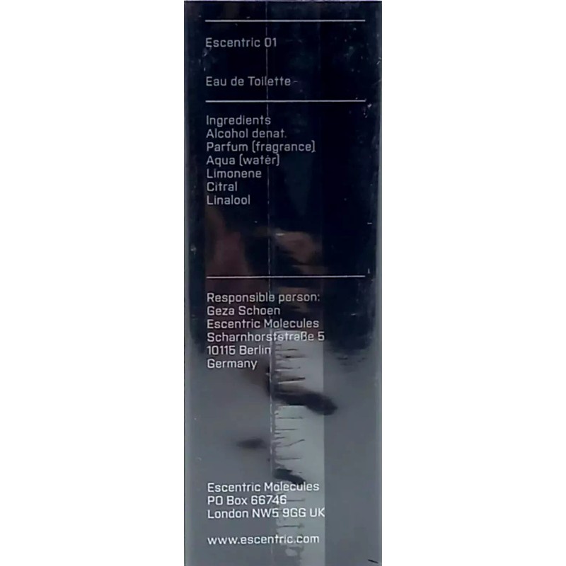Escentric Molrcules Escentric 01 Eau De Toilette Spray Unisex 1.05