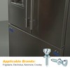 218755504 Refrigerator Freezer Door Handlebar with Shoulder Screw Fits for