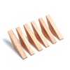 Coat hook Rubber wooden hanger (6 pce) Clothes hook Hat