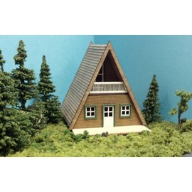 Train Time Laser N Scale ** Laser Cut ** A Frame House Kit