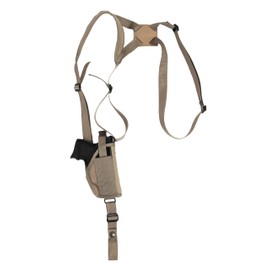 Barsony Desert Sand Vertical Shoulder Holster for Taurus G3C 3.2in Right