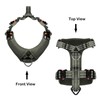 ICEFANG Dog Strap Harness with 4 x Metal Buckles,for Medium