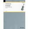 ヴィヴァルディ : チェロとピアノのための6つのソナタ F.XIV, n.1-6/ショット社/ピアノ伴奏付ソロ楽譜