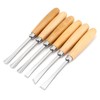 Heayzoki 6-Piece Power Grip Carving Tools, Carving Tools, Professional Grooves