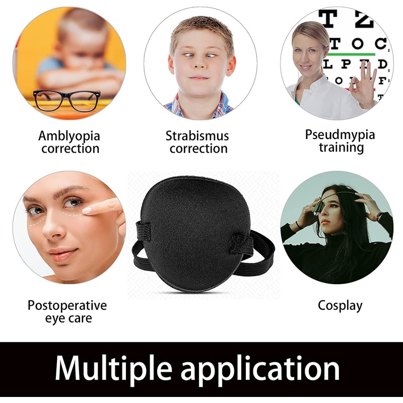 2 Pcs Eye Patch, Adjustable Eye Patches, Medical Eye Patch,