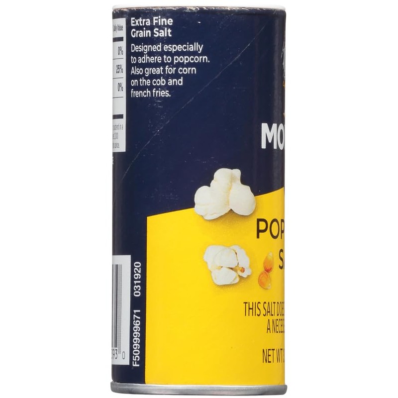 Morton Popcorn Salt, 3.75 Ounce Shaker (Pack of 12)