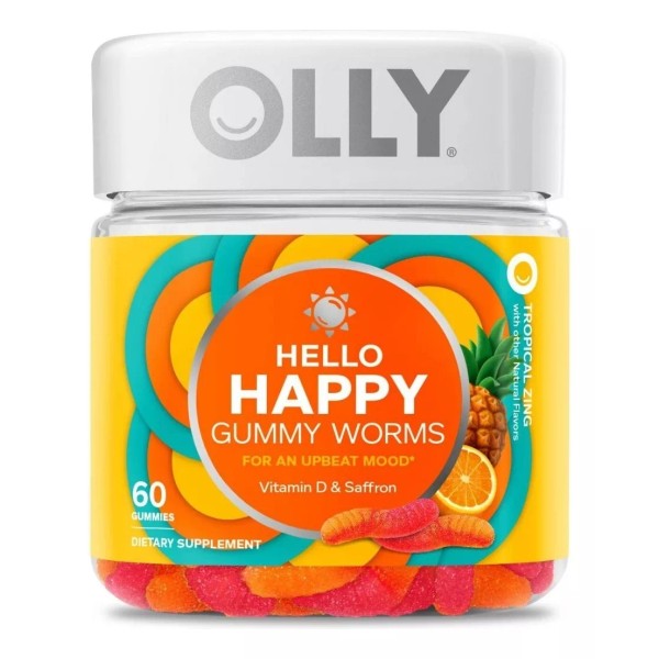 Olly Vitamina Felicidad Vitamina D Sabor Piña Y Naranja