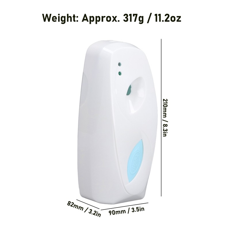 Automatic Scent Sprayer Timed Light Perception Wall Mounted Fragrance Dispenser