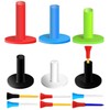 FINGER TEN Golf Tees Rubber Driving Range Tee Rubber Tees