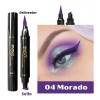 Cuidado Facial Delineador Sello Waterproof Indeleble 2pzs F