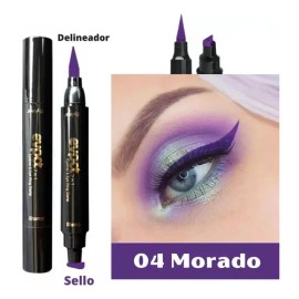 Cuidado Facial Delineador Sello Waterproof Indeleble 2pzs F