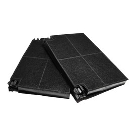 EVAYP 2 x activated carbon filters/suitable for AEG - Zanussi - Elecktrolux - Juno - Franke - Elica - Kuppersbusch / EFF55 50232980008 1120016758 ZUB551 C00043058 5403002 for kitchen hoods