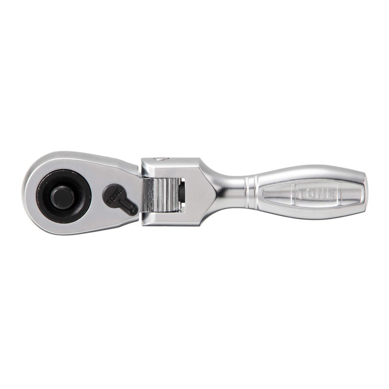 TONE Compact Short Oscillating Ratchet Handle (Hold Type) RH4FCHS Drive