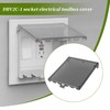 DBV2C-1 Outlet Electrical Tool Box cover,Extra Duty Replacement in-Use for