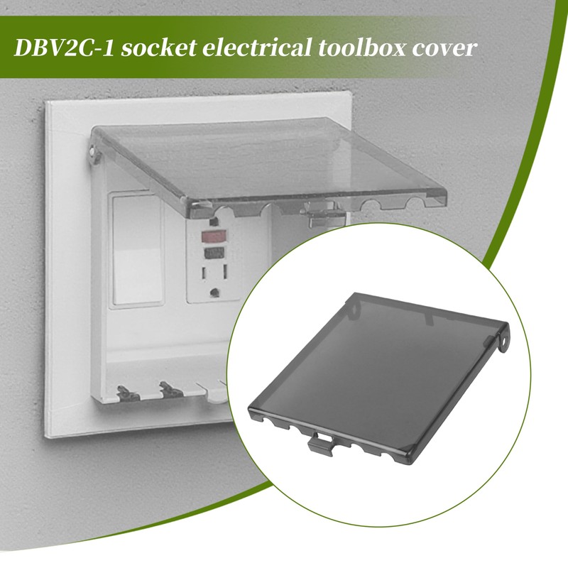 DBV2C-1 Outlet Electrical Tool Box cover,Extra Duty Replacement in-Use for